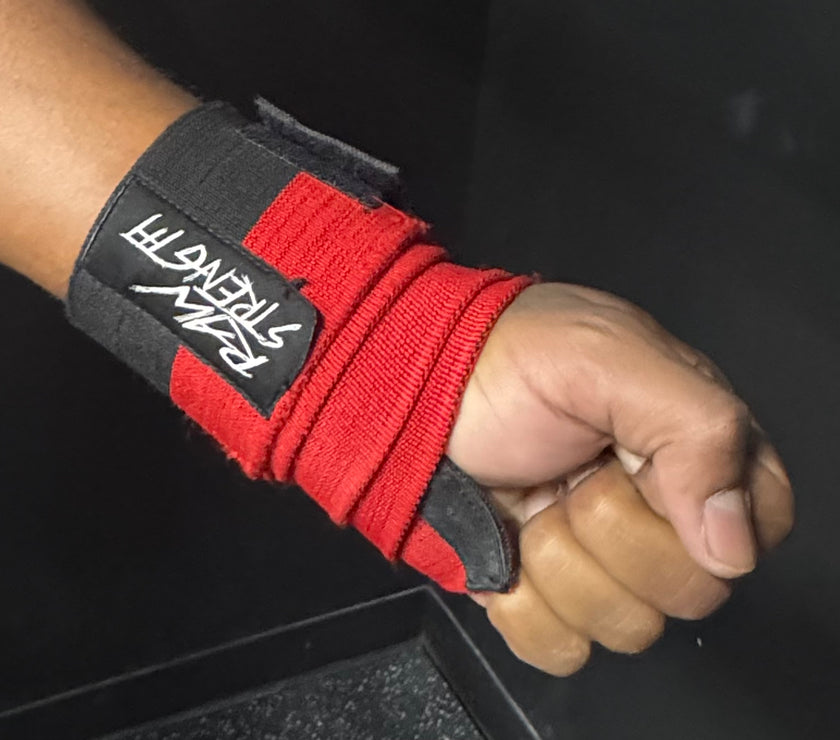 Stronger Than All  (Special Edition Wrist Wraps) - Raw Strength Apparel