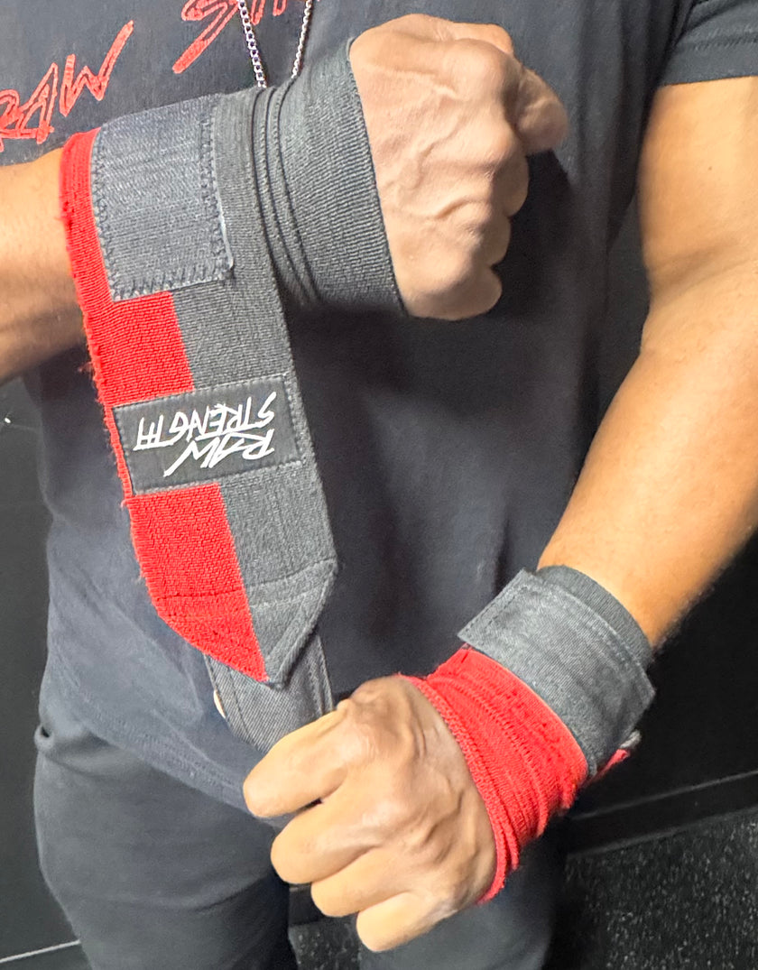 Stronger Than All  (Special Edition Wrist Wraps) - Raw Strength Apparel