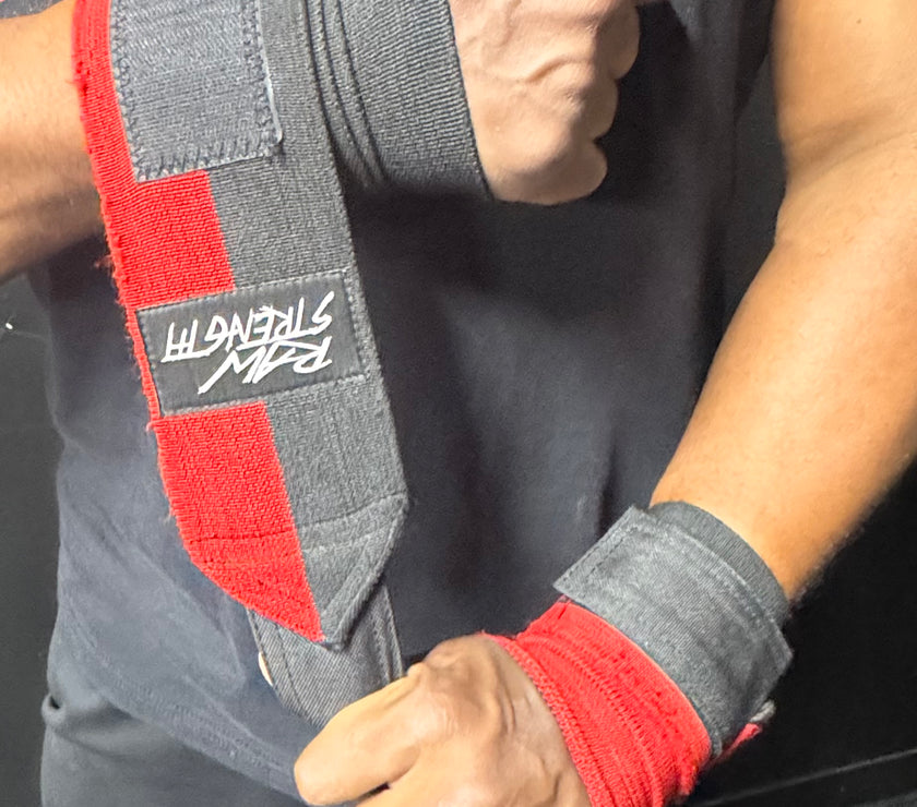 Stronger Than All  (Special Edition Wrist Wraps) - Raw Strength Apparel