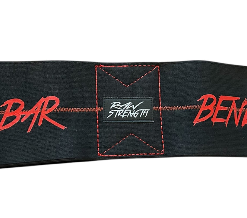 Bar Bender Bench Band by Raw Strength Apparel – Boost Bench Press Power & Strength Gains