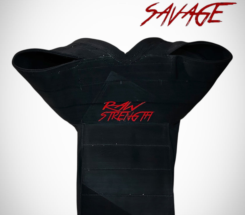 "SAVAGE" 2 PLY BENCH SHIRT - Raw Strength Apparel