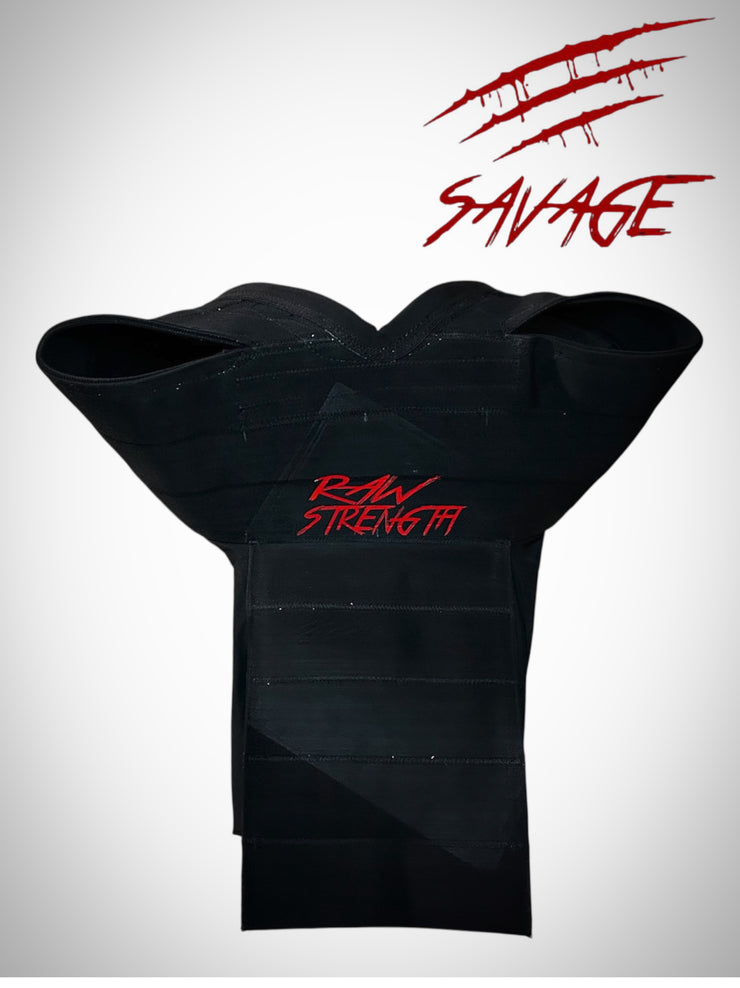 "SAVAGE" 2 PLY BENCH SHIRT - Raw Strength Apparel