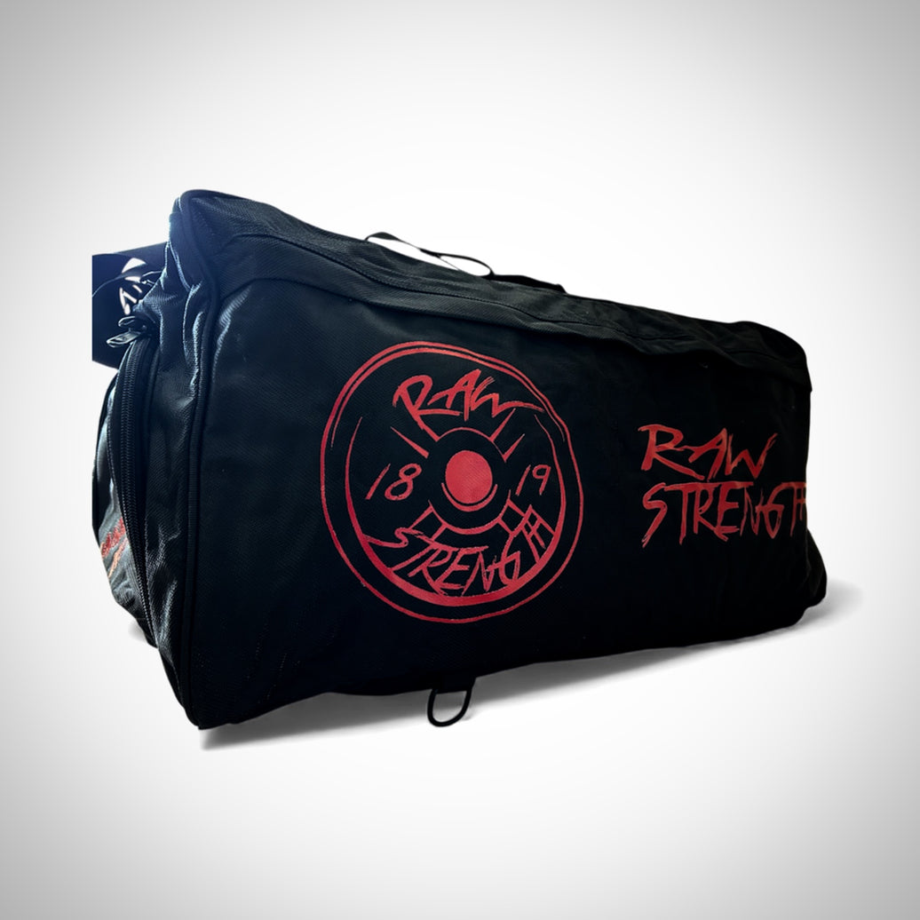 Raw Strength's Hold All Gym Bag